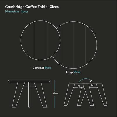 Cambridge Coffee Table in Ash - Quanstrom Studio