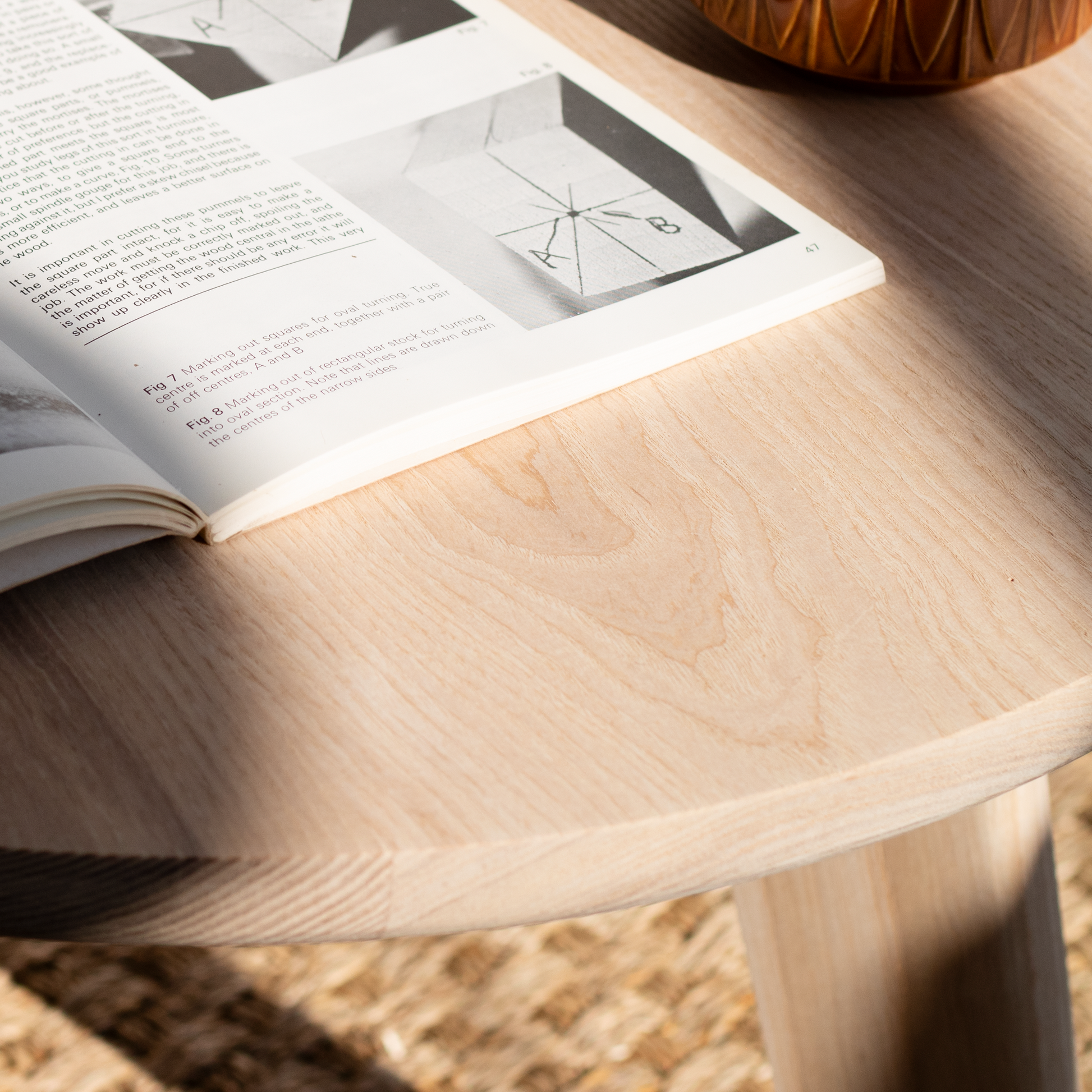 Cambridge Coffee Table in Ash - Quanstrom Studio