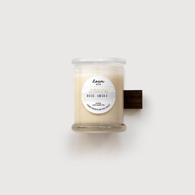 Wood Smoke Soy Candle by Loam - Quanstrom Studio